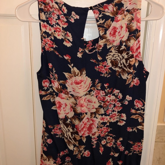 Vero Moda Floral Sleeveless Top (Size: S) - Picture 5 of 5